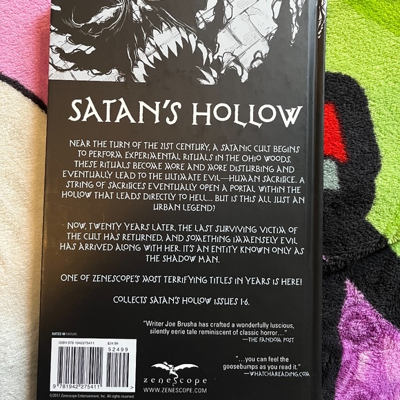 GRAPHIC NOVEL LOT 2- HORROR- Satan's Hollow, Rednecks, Demon and Outcast - Picture 3 of 5